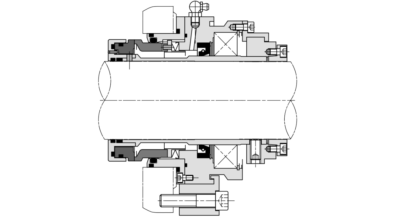 Sharpe Mixer Seal PT05-1 installation view