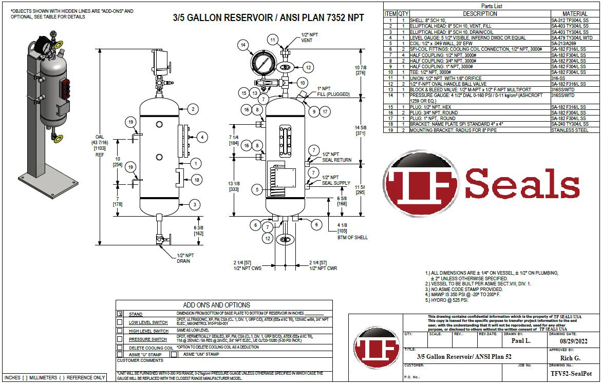 Plan 52/53A installation drawing 1